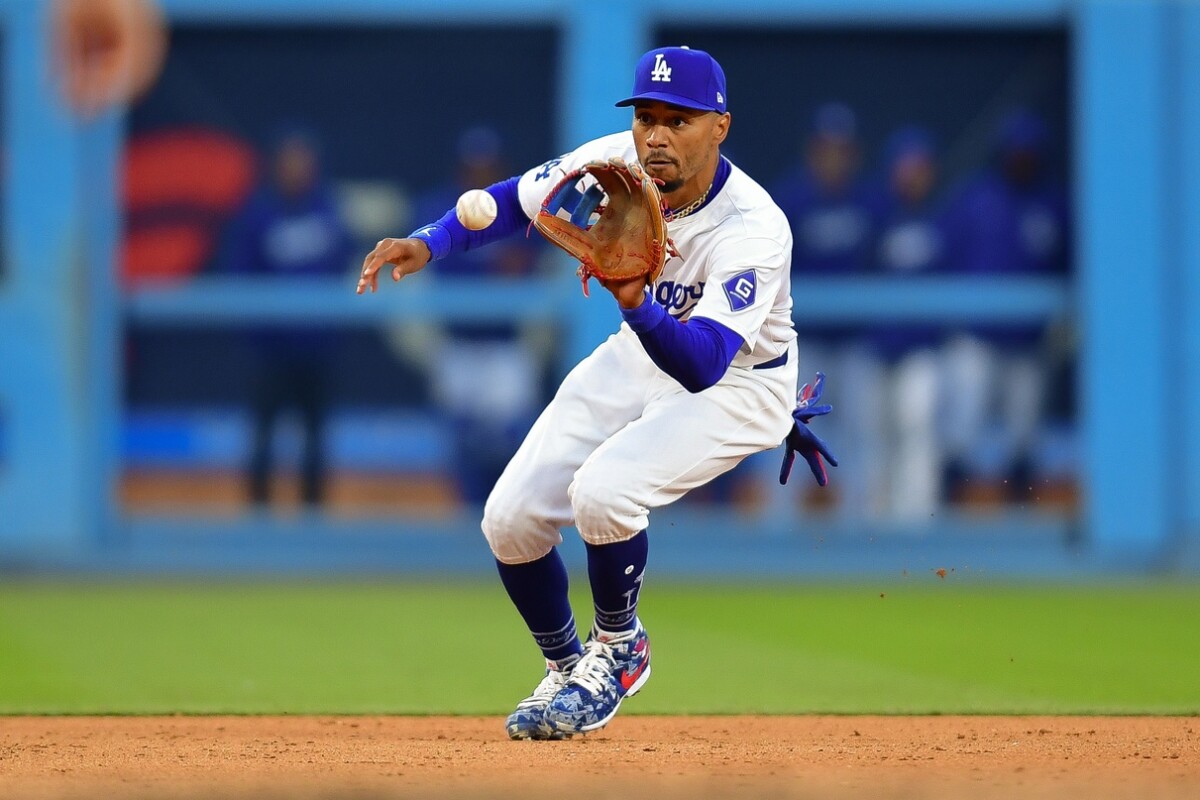 Dodgers’ Mookie Betts Continuing to Learn From Mistakes at Shortstop