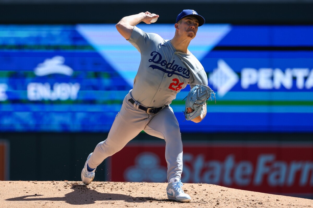 Dodgers’ Bobby Miller Hoping to Start Throwing Again Within a Week