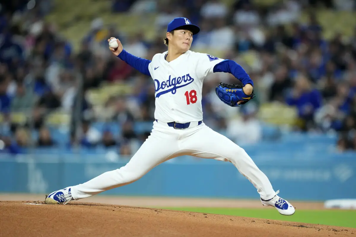 Dodgers Pitcher Yoshinobu Yamamoto’s Fastball is Fooling No One