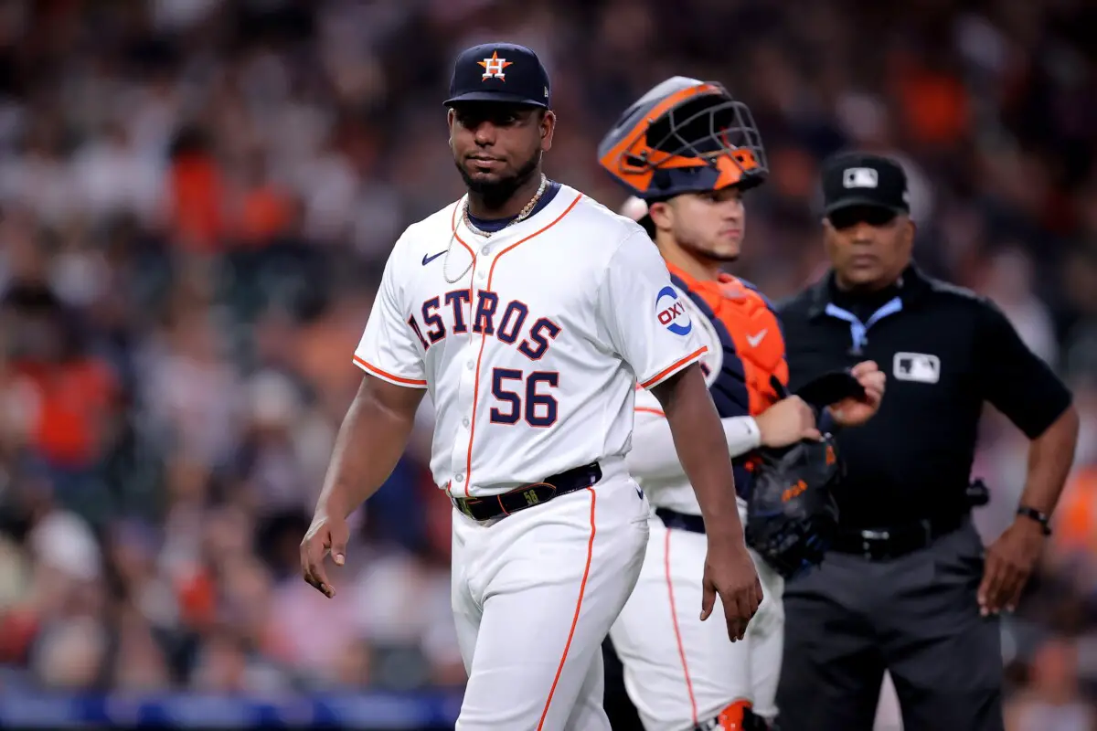 Houston Astros Pitcher Caught Cheating, Ejected for Violating Foreign Substance Policy