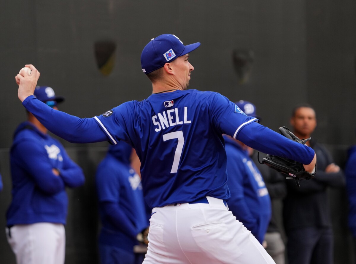 Dodgers Fans Will Love Blake Snell’s Goals About Pitching a Lot This Year