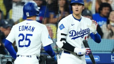 Dodgers Lineup vs Phillies: Tommy Edman Out, Chuckie Robinson Starting