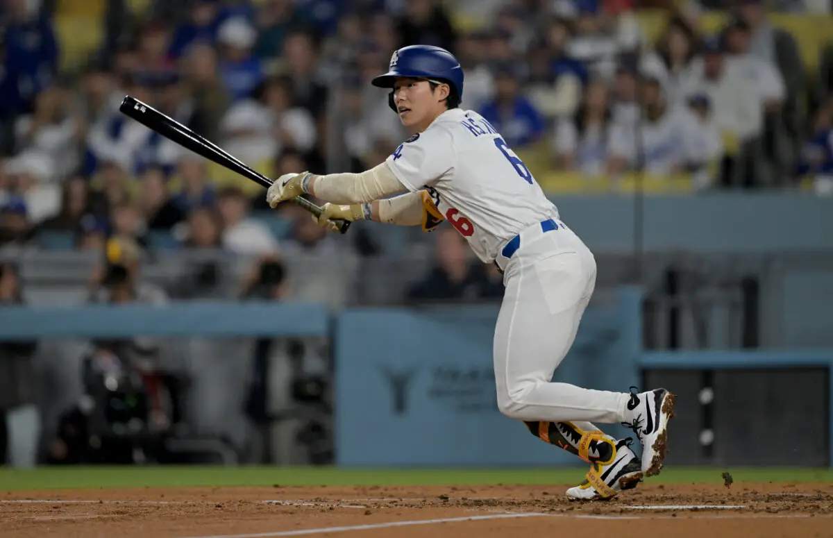 Dodgers’ Hyeseong Kim Isn’t Worried About Potentially Being Sent Down