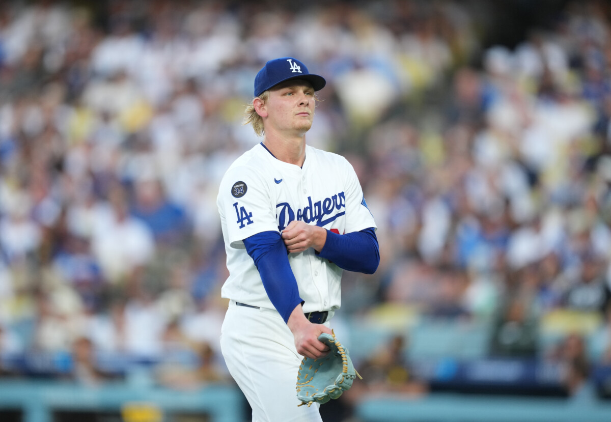 Dodgers’ Dave Roberts Says Emmet Sheehan ‘Absolutely’ Belongs in Rotation  Long Term