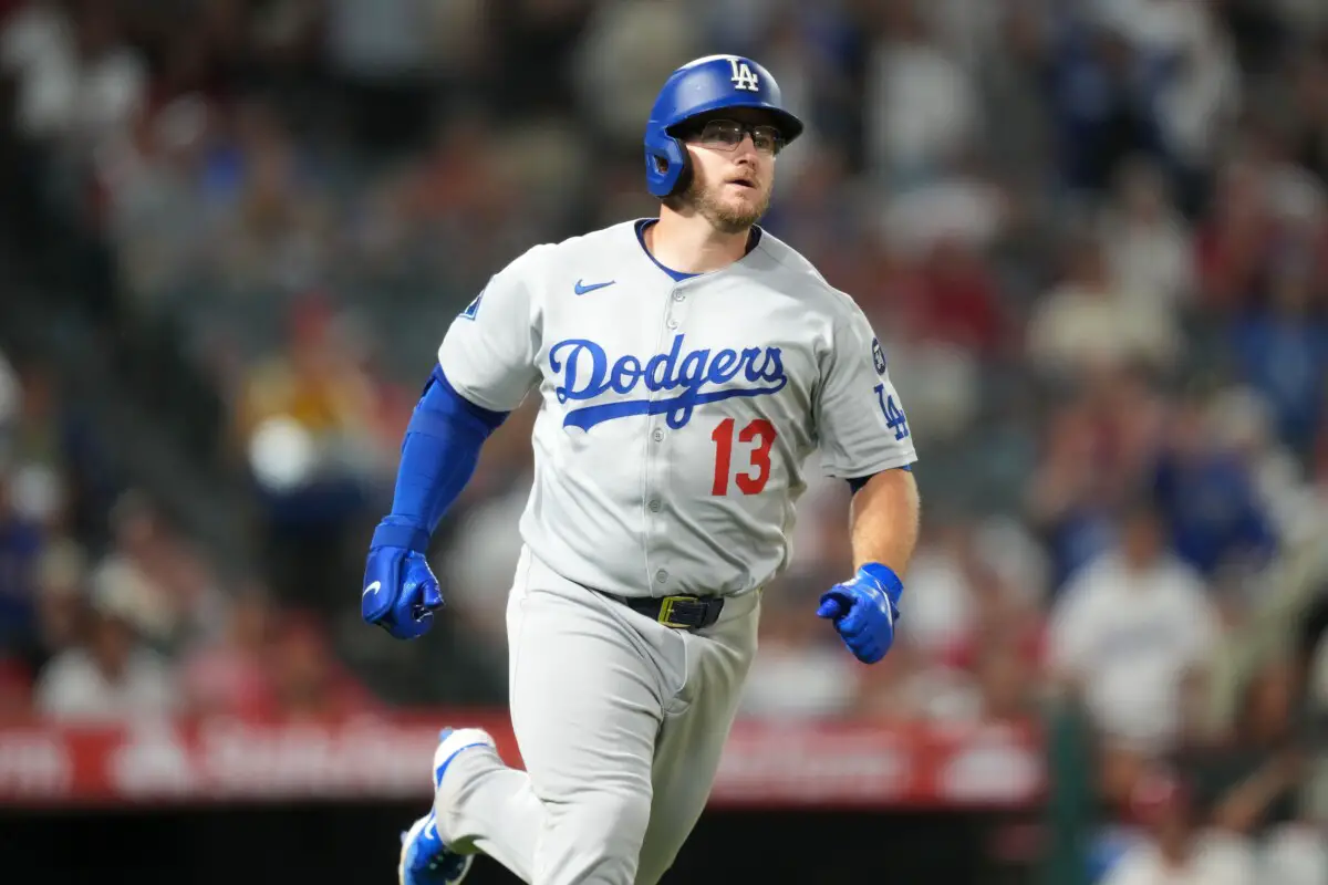 Dave Roberts Reveals Why Max Muncy is Out of Dodgers Lineup vs Angels