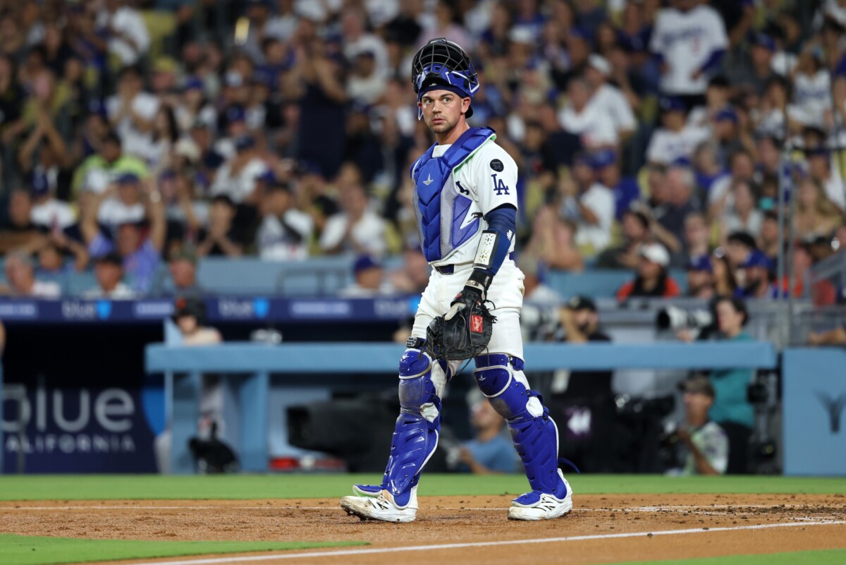Dodgers Scratch Ben Rortvedt From Lineup for Thursday’s Game vs Diamondbacks