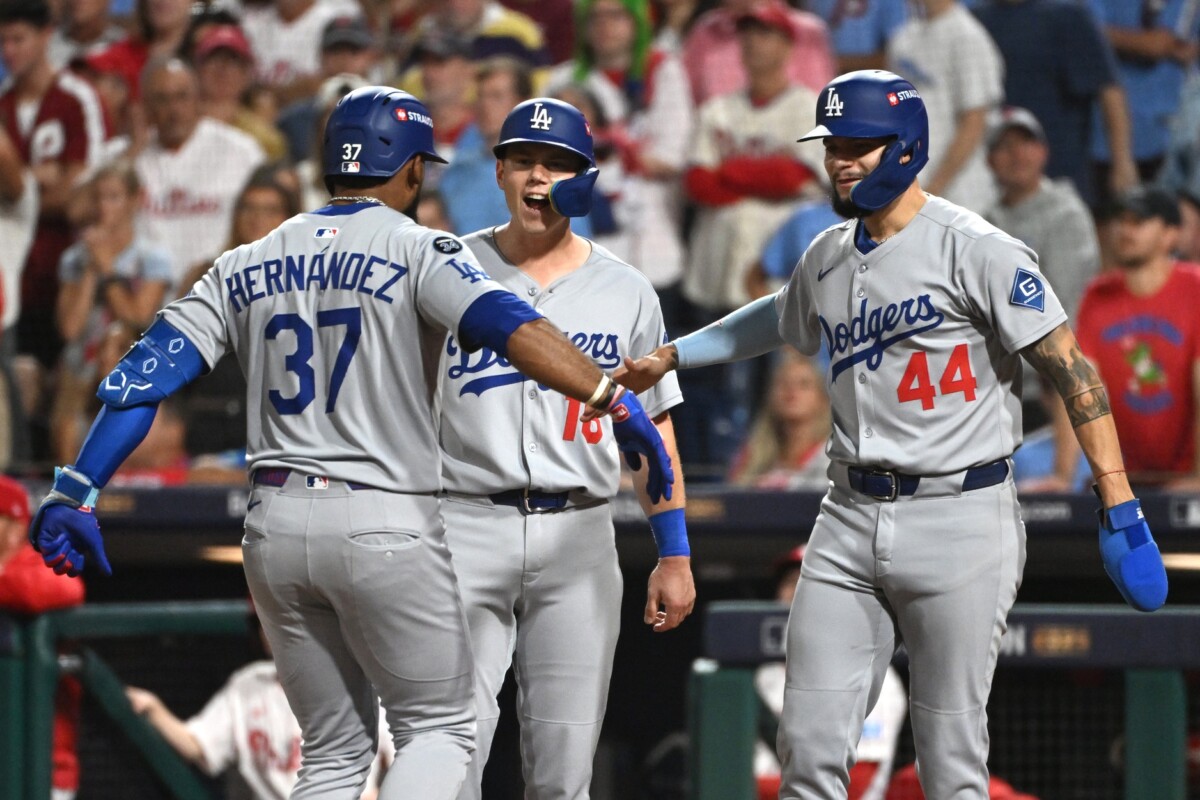Dodgers Lineup for NLDS Game 2 vs Phillies: Will Smith and Max Muncy Out