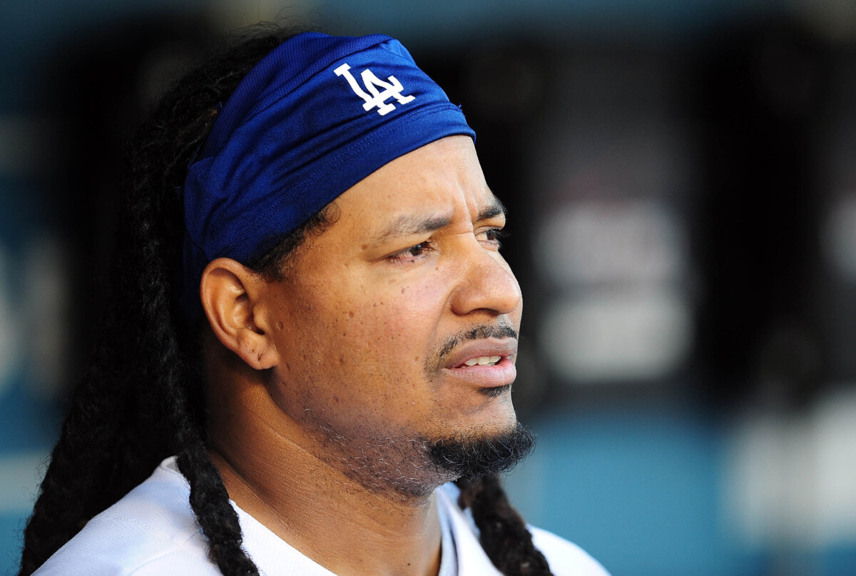 Former Los Angeles Dodgers outfielder Manny Ramirez.