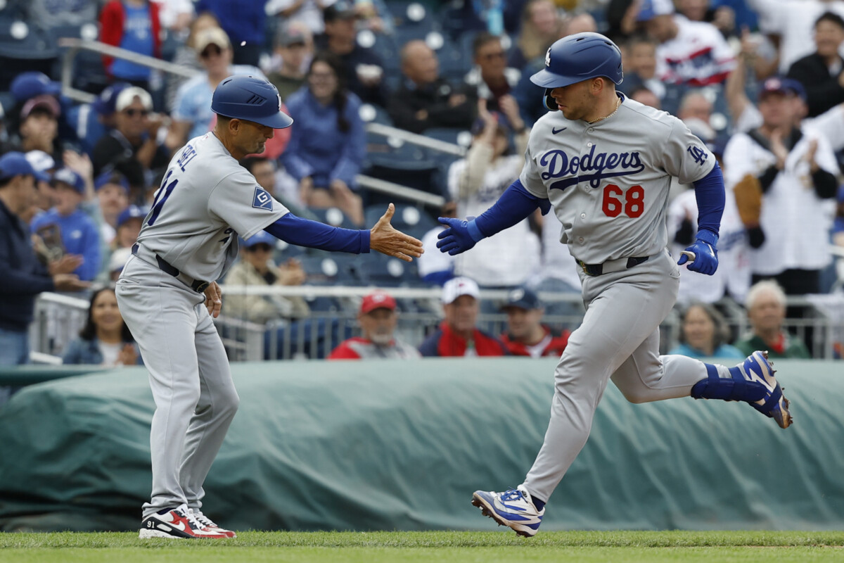 Dodgers' Dalton Rushing wanted Ryan Ward to play over him