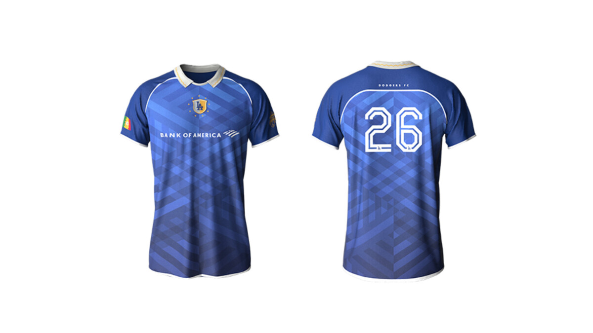 The Los Angeles Dodgers are giving away a soccer jersey during the game against the Tampa Bay Rays on June 16, 2026. Credit: Dodgers