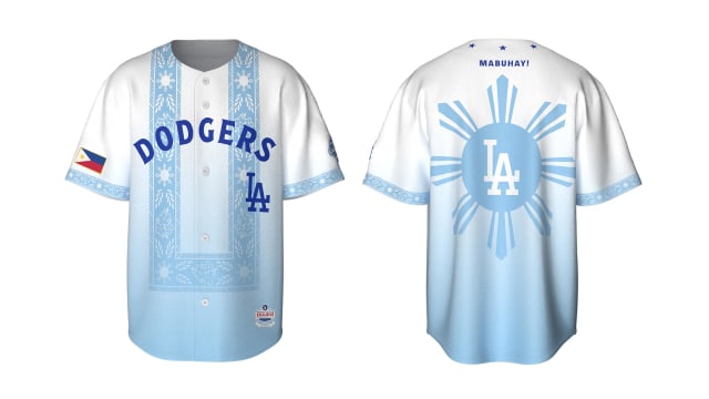 The Los Angeles Dodgers are giving away a special jersey to celebrate Filipino Heritage Night on June 15, 2026. Credit: Dodgers