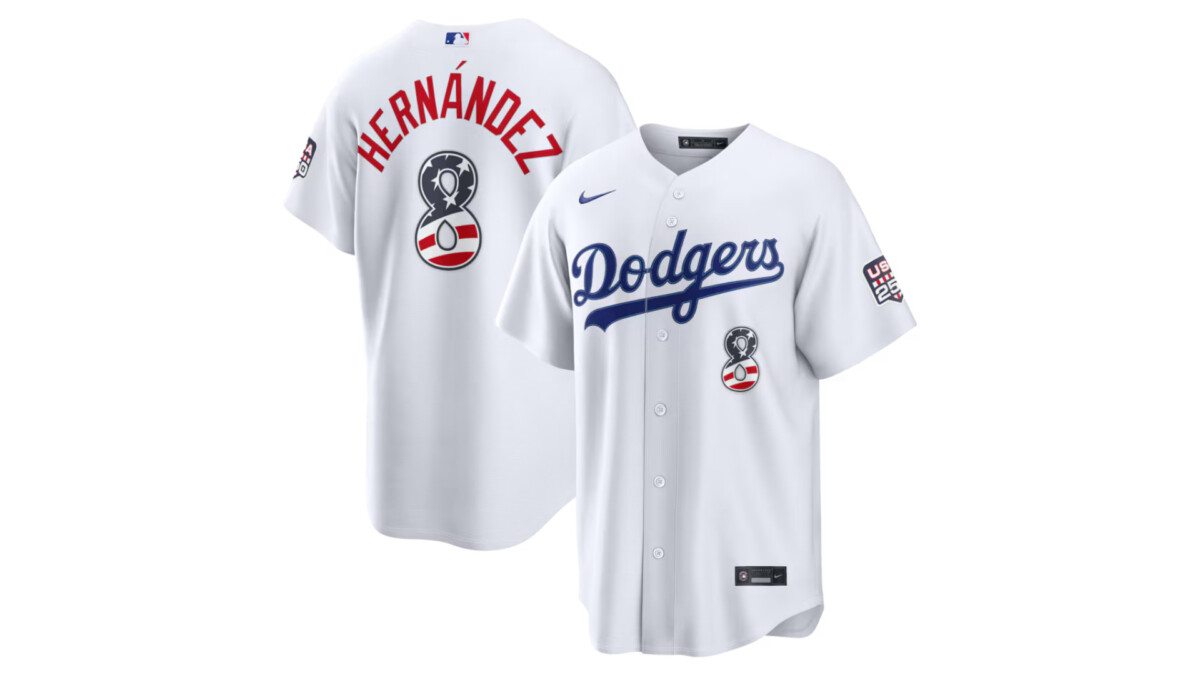 MLB has released its uniforms for the USA 250 celebration next month, with jersey numbers and logos on caps decorated with the stars and stripes. Credit: MLB Shop