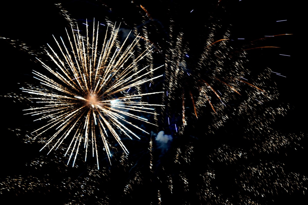 Fireworks at the Fort Gordon Independence Day Celebration at the installation on Wednesday, July 1, 2026. The base celebrated America’s 250th anniversary with a DJ, fireworks, and food trucks.