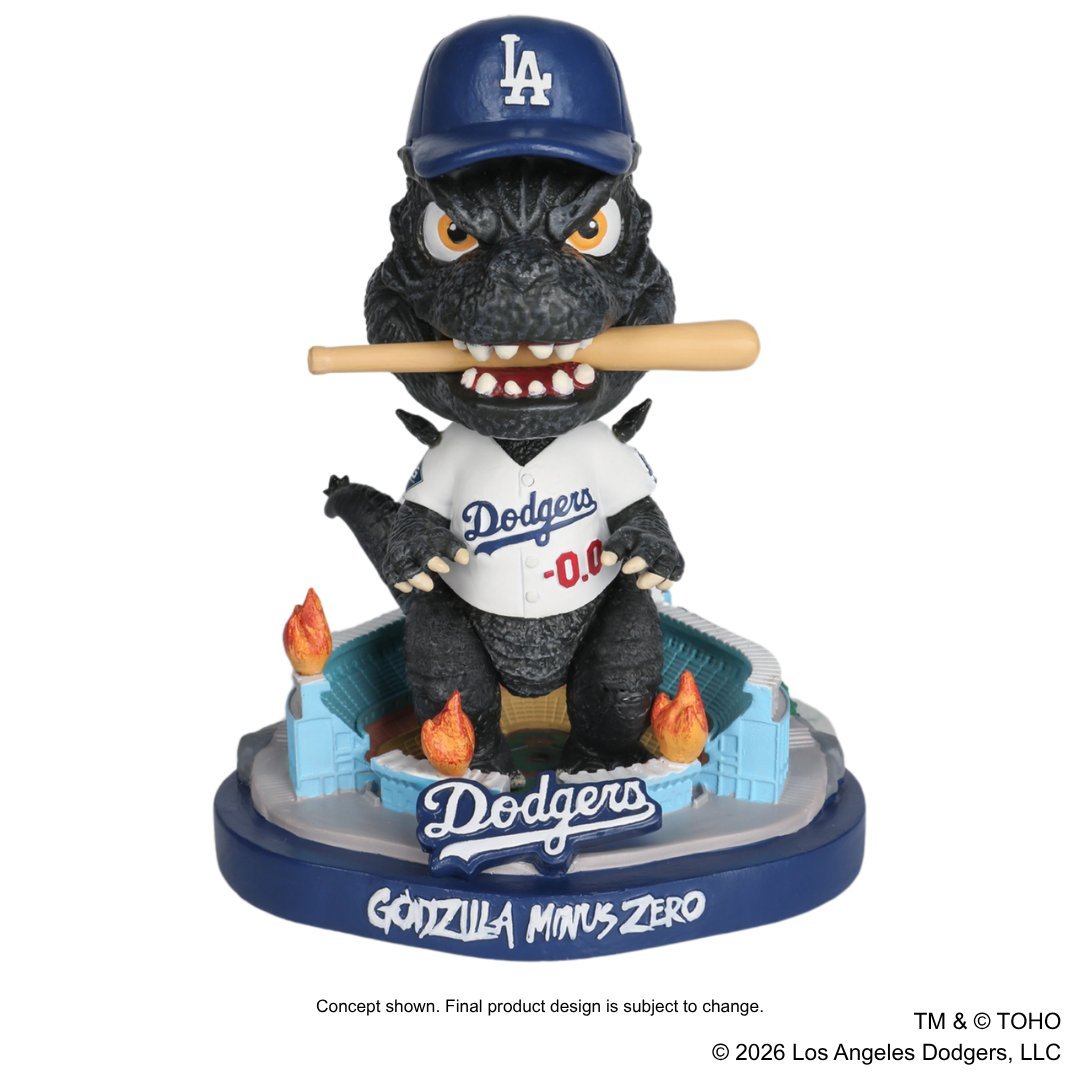 The Godzilla Bobblehead (Dodgers Promotions)