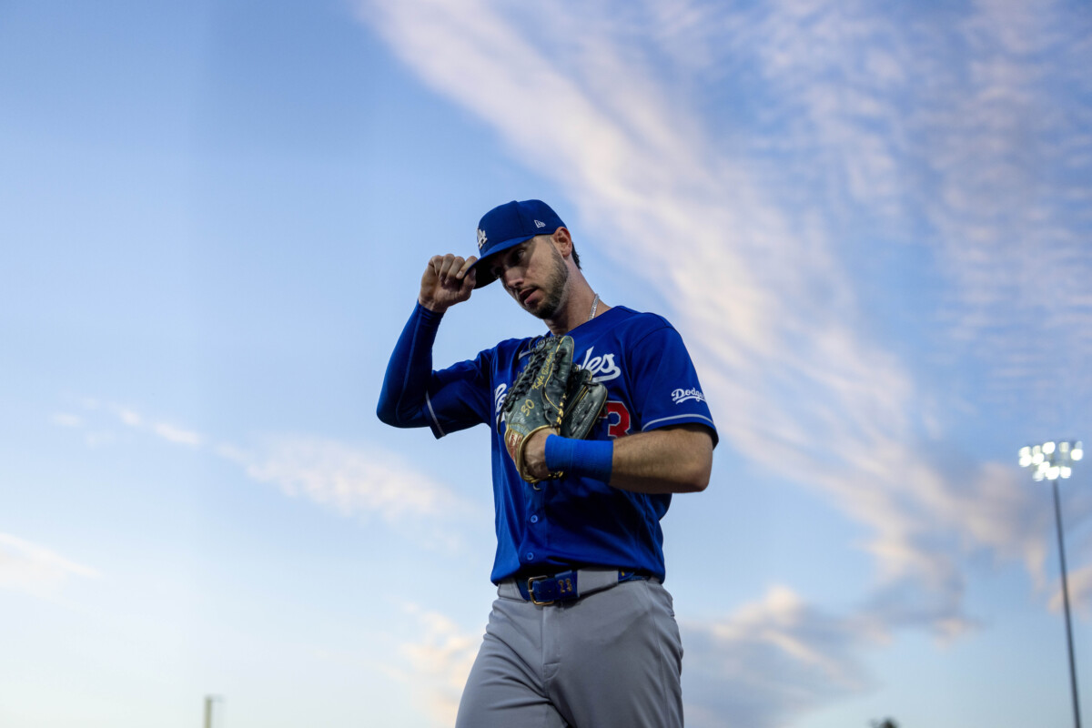 Jun 29, 2026; West Sacramento, California, USA; Los Angeles Dodgers right fielder Kyle Tucker (23) walks toward the dugout against the Athletics before the start of the sixth inning at Sutter Health Park. Mandatory Credit: Cary Edmondson-Imagn Images