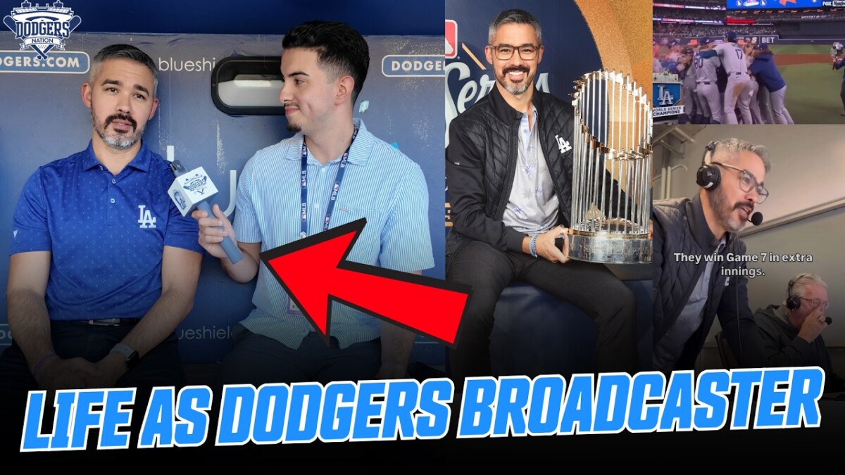 Stephen Nelson is on his 4th season as a play-by-play announcer for the Dodgers and is an important part of their talented broadcast team. When Stephen joined the Dodgers ahead of the 2023 season, he made history and became MLB's first Asian American play-by-play announcer ever. Nelson sat with Dodgers Nation's Noel Sanchez to open up about just how much he struggled with the responsibility when he first started the job, how he was able to overcome imposter syndrome, his favorite calls ever for the Dodgers, how the Dodgers hired him and more!