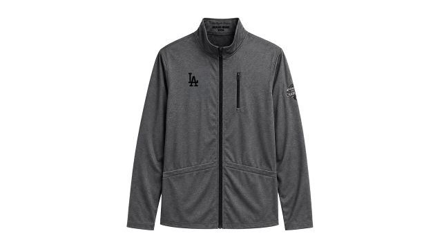 The Dodgers are giving out this jacket for Nurses Night on Sept. 9, 2206. Credit: Dodgers