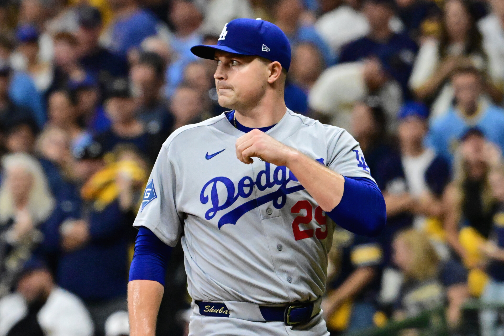 Tarik Skubal struggled in his start against the Milwaukee Brewers in the NLCS on Oct. 11, 2026